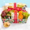 AA4132X, Deluxe Christmas Fruit & Cheese Gift Basket