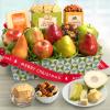 AP8019X, Merry Christmas Cheese and Nuts Classic Fruit Basket