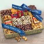 Happy Father's Day Chocolate Caramel and Crunch Grand Gift Basket