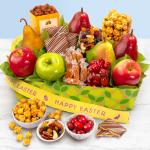 Happy Easter Orchard Delight Fruit and Gourmet Basket