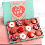 Valentine's Day Chocolatey Covered Cookies Gift Box