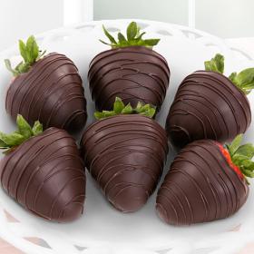 Chocolate Covered Strawberries - A Gift Inside