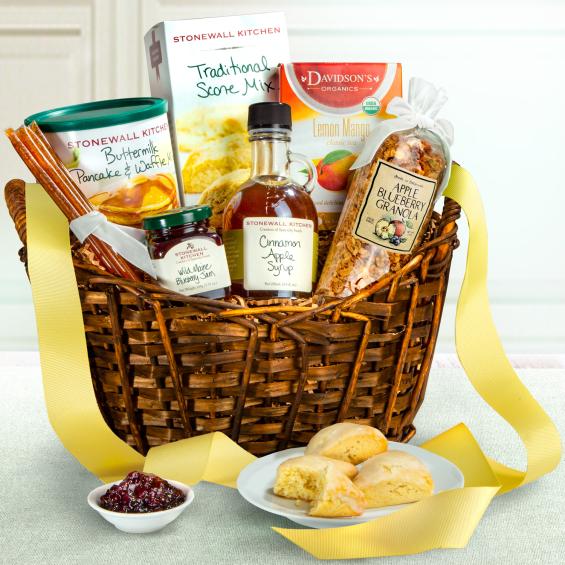 Breakfast in Bed: Gourmet Gift Basket