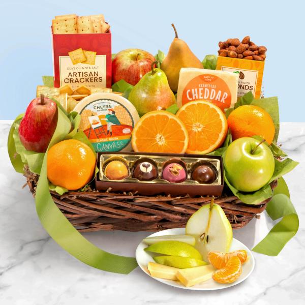 The Classic Deluxe Fruit Basket AA4101, The Classic Deluxe Fruit Basket