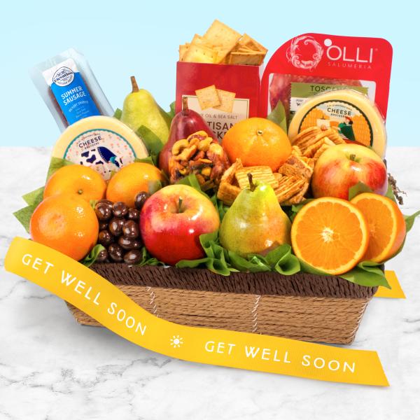 Get Well Sweet & Savory Farmstead Gift Basket AA4102G, Get Well Sweet & Savory Farmstead Gift Basket