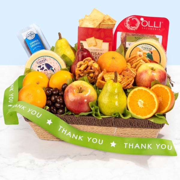 Thank You Sweet & Savory Farmstead Gift Basket AA4102T, Thank You Sweet & Savory Farmstead Gift Basket