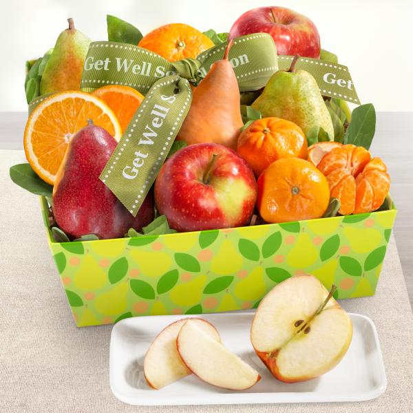 Get Well Fruit Favorites Basket AA4103G, Get Well Fruit Favorites Basket