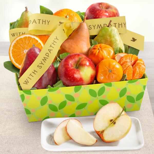 Sympathy Fruit Favorites Basket AA4103S, Sympathy Fruit Favorites Basket