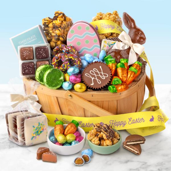 Easter Chocolate Bliss Gift Basket AA9002E, Easter Chocolate Bliss Gift Basket
