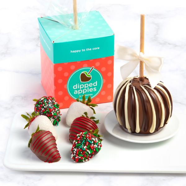 6 Christmas Berries & 1 Everyday Apple ACD1030-CA1000, 6 Christmas Berries & 1 Everyday Apple