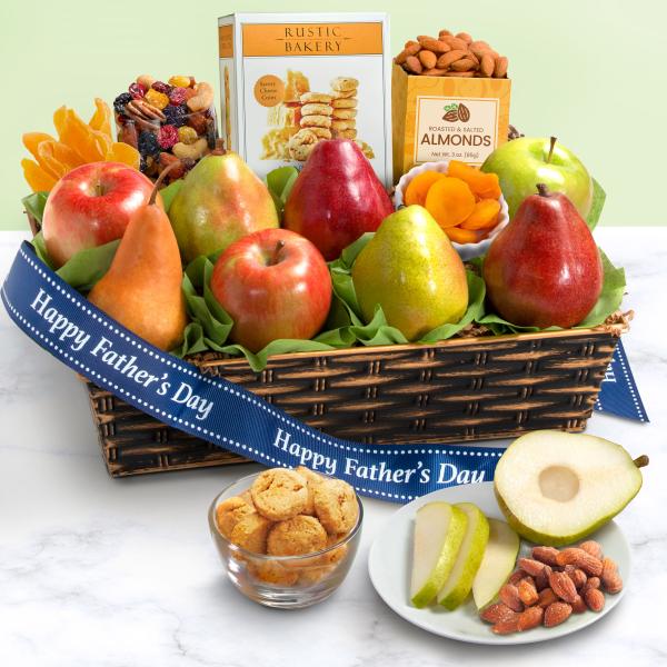 AP8019F, Father's Day Classic Fruit and Gourmet Gift Basket