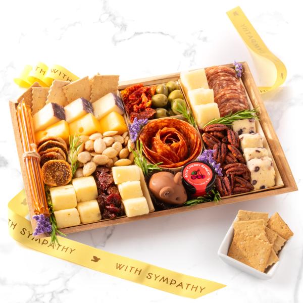 With Sympathy Nibble Charcuterie Deluxe Board for 4-5 CH2000S, With Sympathy Nibble Charcuterie Deluxe Board for 4-5