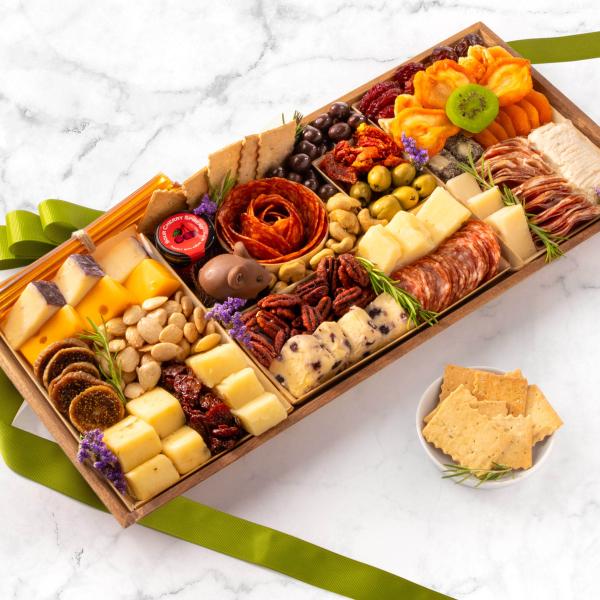 Nibble Charcuterie Premium Meat and Cheese Board CH3000, Nibble Charcuterie Premium Meat and Cheese Board