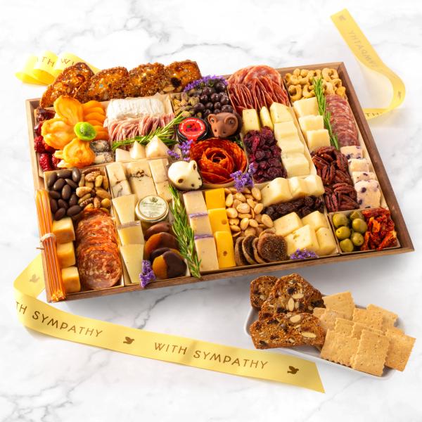 With Sympathy Nibble Charcuterie Grand Board for 12-14 CH4000S, With Sympathy Nibble Charcuterie Grand Board for 12-14