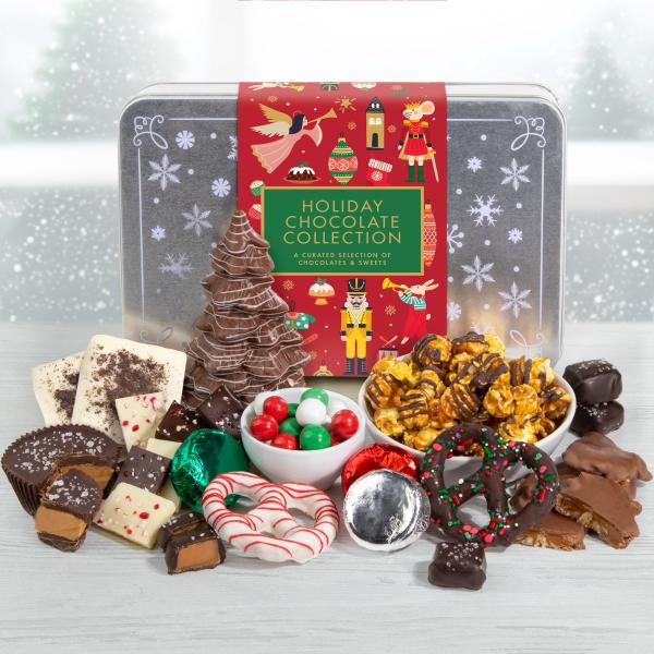 Holiday Chocolate Collection Tin CY4305, Holiday Chocolate Collection Tin