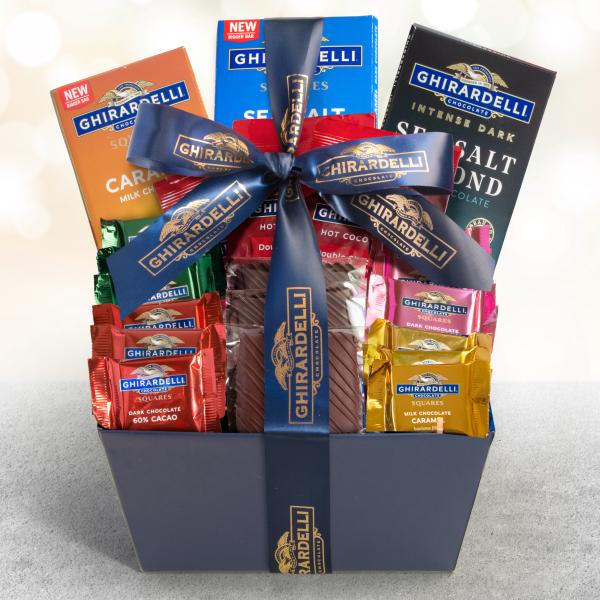 GHA1001, Ghirardelli Tasting Sampler Gift Basket