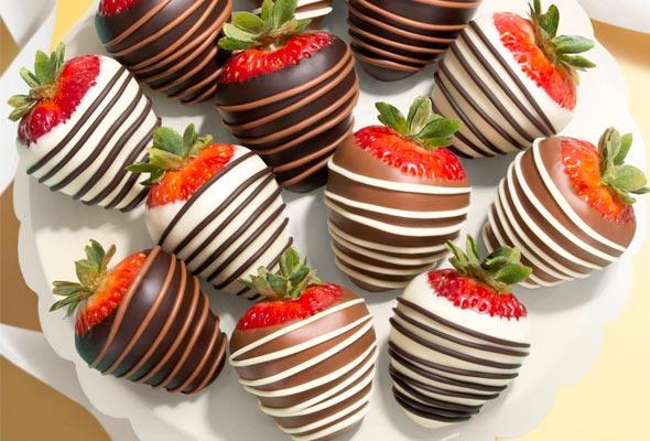 Dipped Strawberries Dipped Strawberries